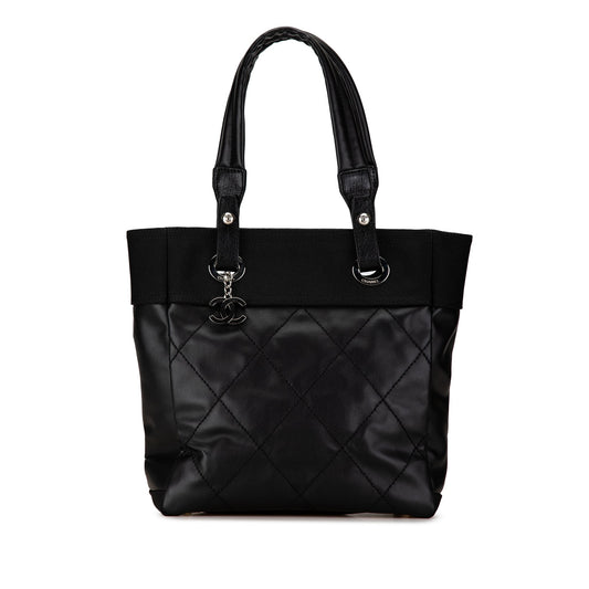 Black Chanel Small Paris-Biarritz Tote