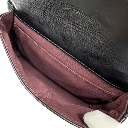Chanel Calfskin 2WAY Shoulder Bag Black