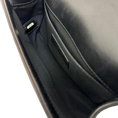 Chanel Boy V-Stitch Leather Shoulder Bag