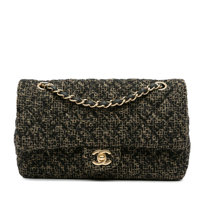 Chanel Sac Medium Classic Tweed Double Flap