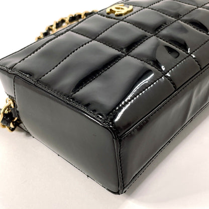 Chanel Patent Leather Chain Shoulder Bag