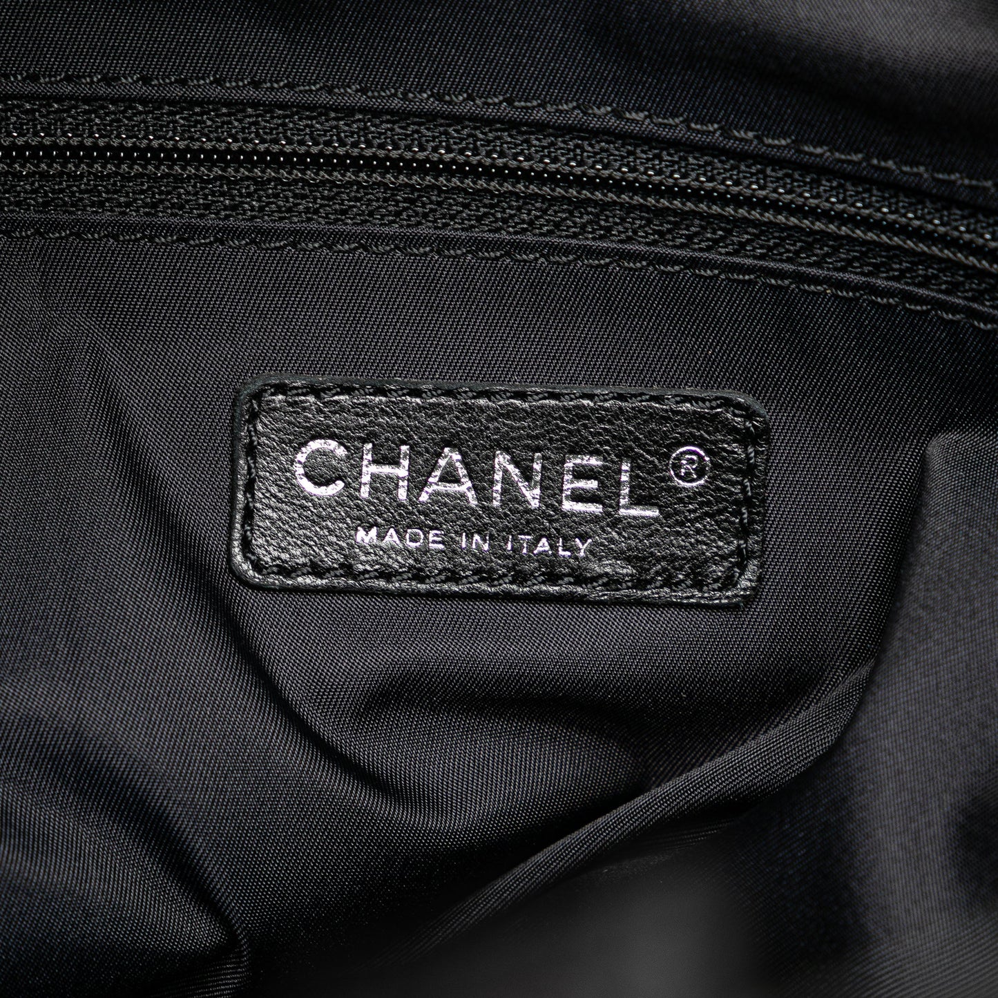 Black Chanel Large Paris Biarritz Tote