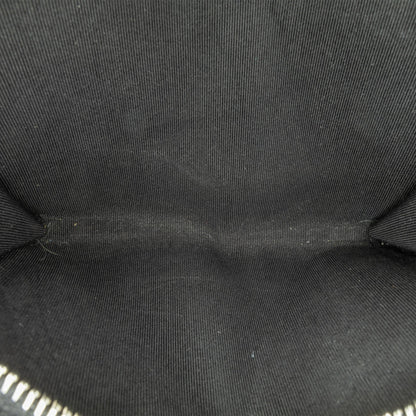Black Chanel Bull Leather Studded Zip Wallet