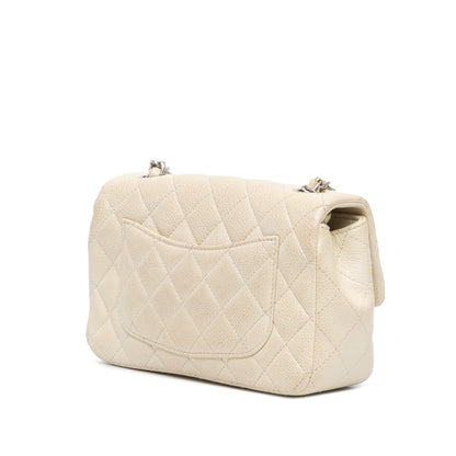 Chanel Sac Mini Rectangular Classic Caviar Single Flap