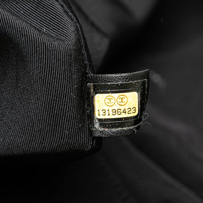 Black Chanel Paris-Venice Canvas Bon Bon Tote