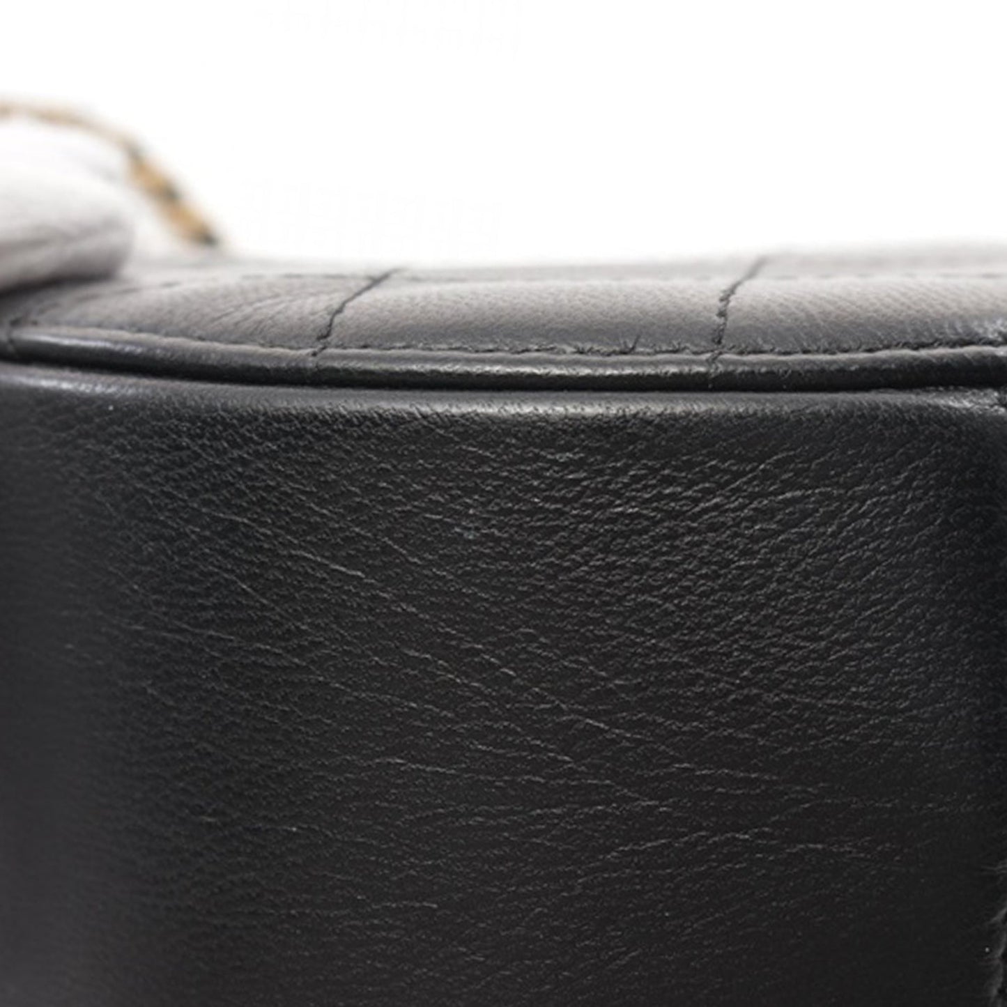 Black Chanel Lambskin Pearl Round Clutch On Chain Crossbody Bag