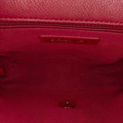 Chanel Sac Small Quilted Caviar Studded Chain Handle Flap