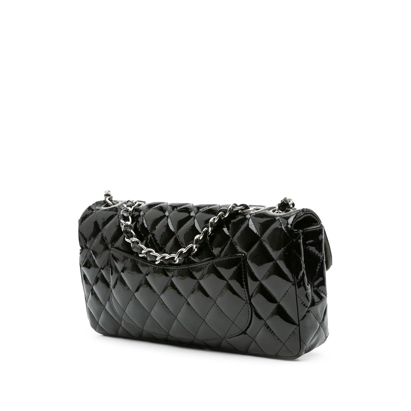 Chanel Sac Classic Patent East West Single Flap