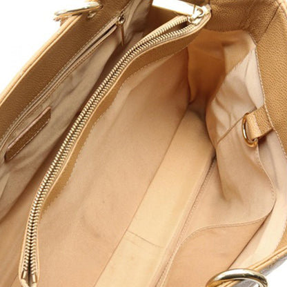 Brown Chanel Caviar Grand Shopping Tote