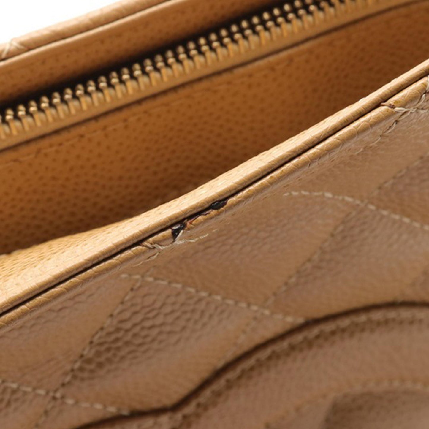 Brown Chanel Caviar Grand Shopping Tote