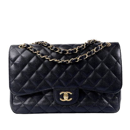 Chanel Sac Jumbo Classic Caviar Double Flap