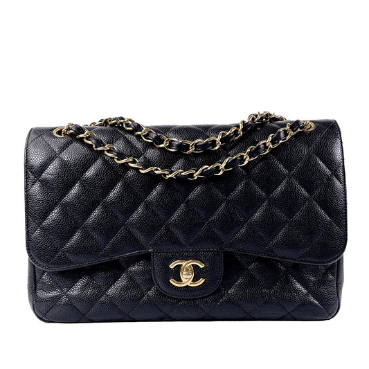 Chanel Sac Jumbo Classic Caviar Double Flap