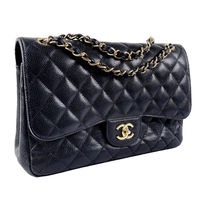 Chanel Sac Jumbo Classic Caviar Double Flap