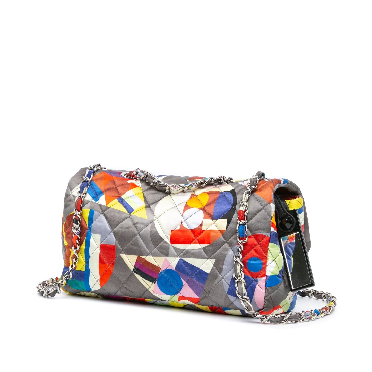 Chanel Sac Small Printed Nylon Coco Color Flap
