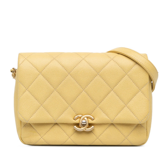 Chanel Sac Small Caviar Chain Melody Flap