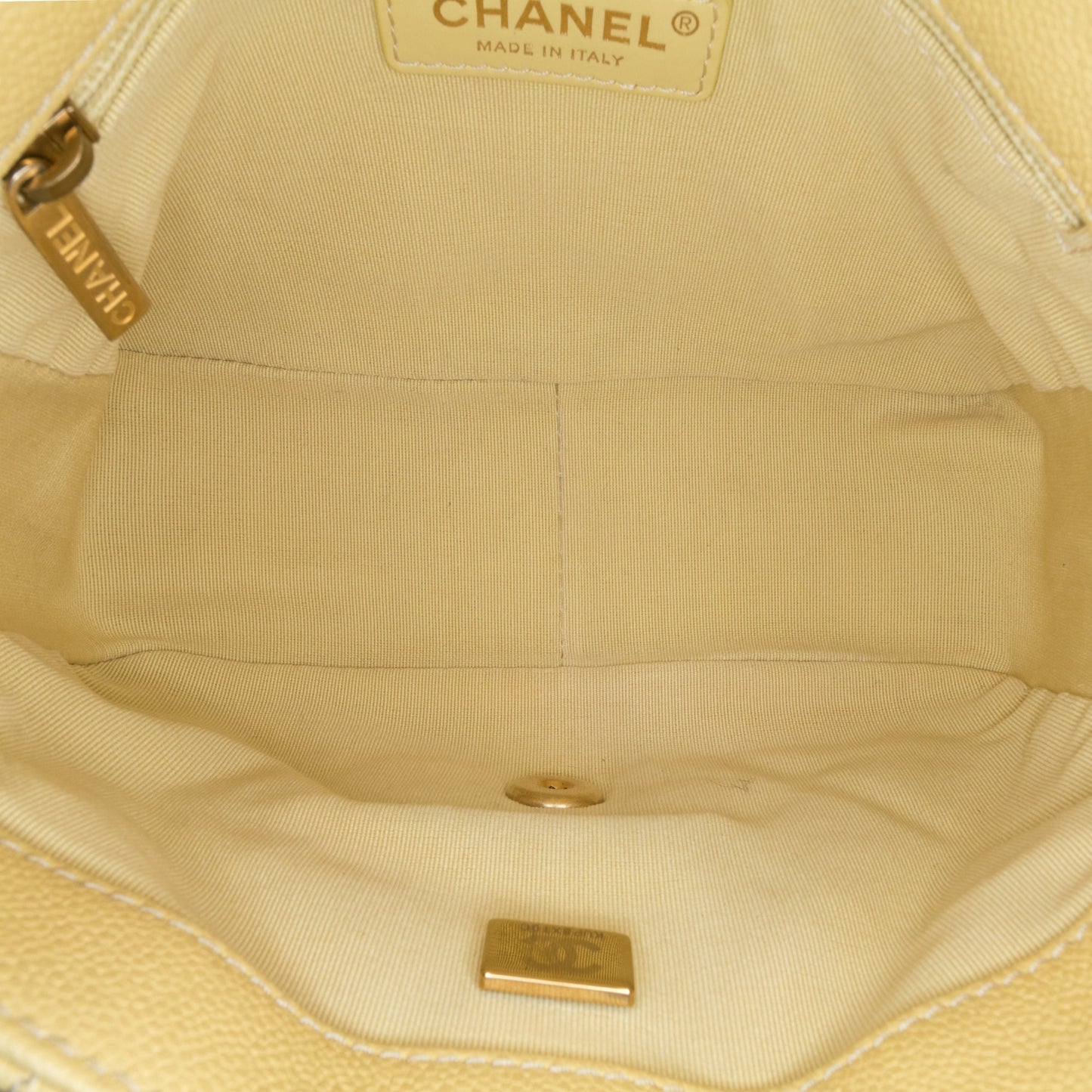 Chanel Sac Small Caviar Chain Melody Flap