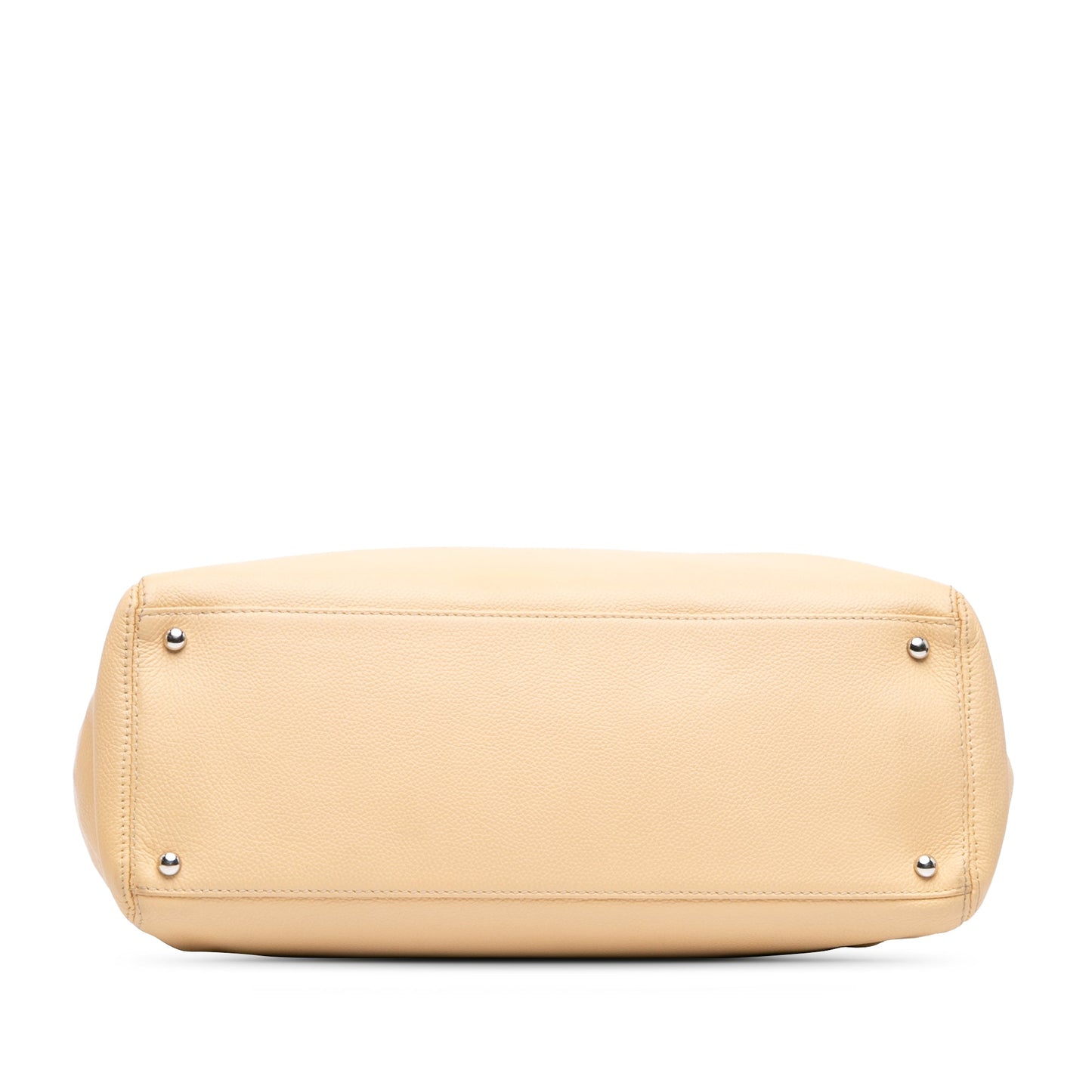 Brown Chanel Medium Executive Cerf Tote Satchel