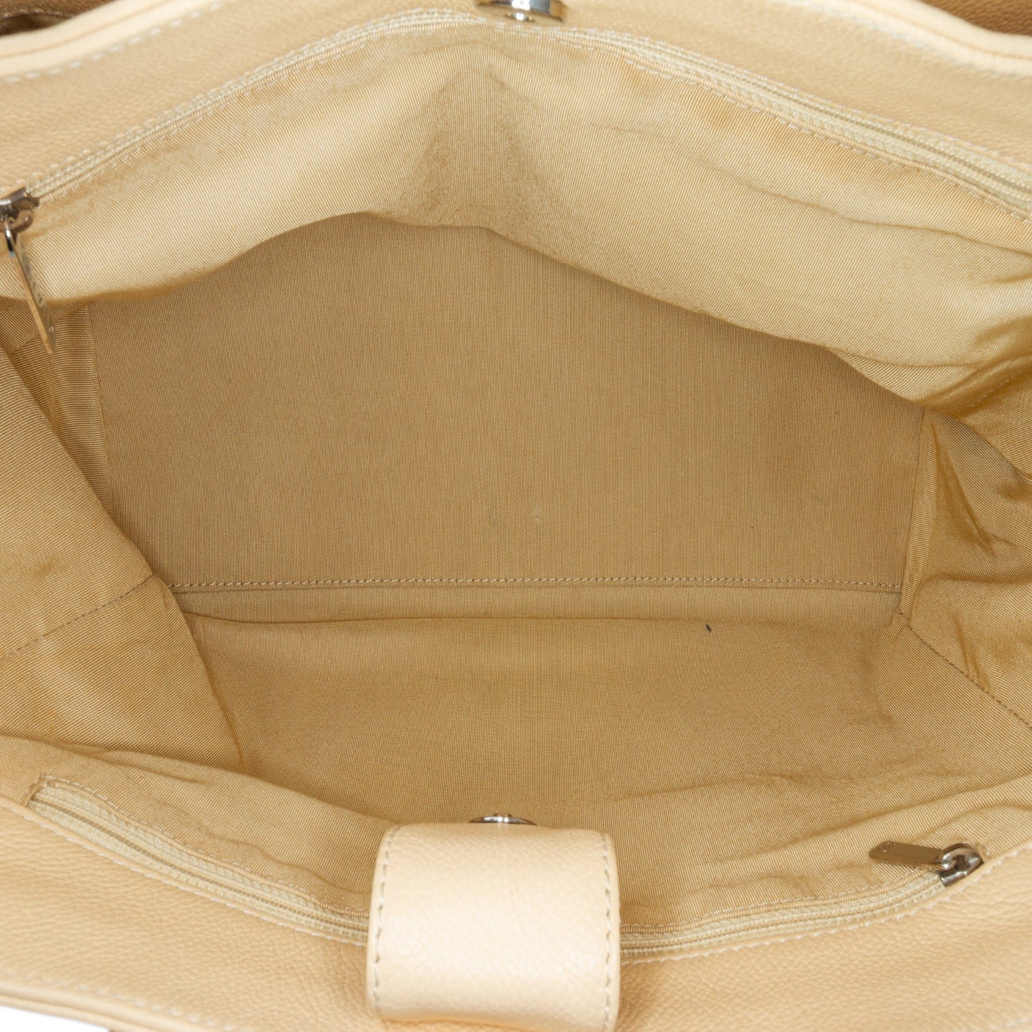 Brown Chanel Medium Executive Cerf Tote Satchel