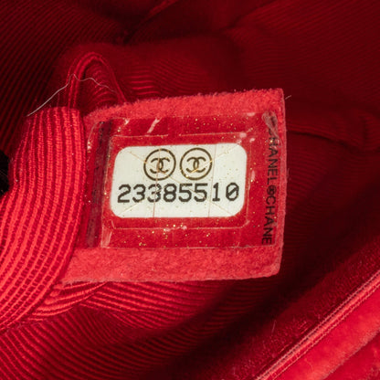 Chanel Sac Medium Classic Velvet Double Flap