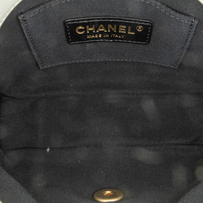 Chanel Sac Mini Quilted Lambskin Lacquered Chain Flap