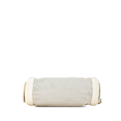 Chanel Sac Caviar Perforated Pulley Shoulder Bag