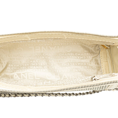 Chanel Sac Caviar Perforated Pulley Shoulder Bag