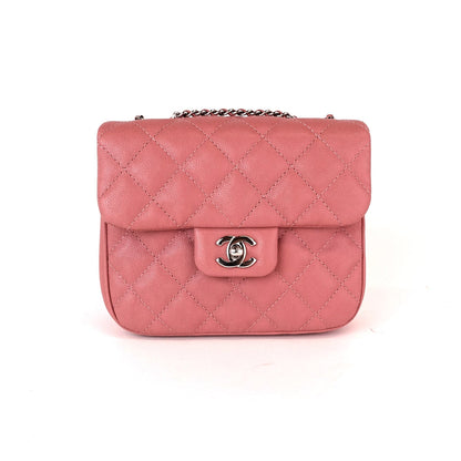 Chanel Quilted Caviar Leather Flap Crossbody Bag