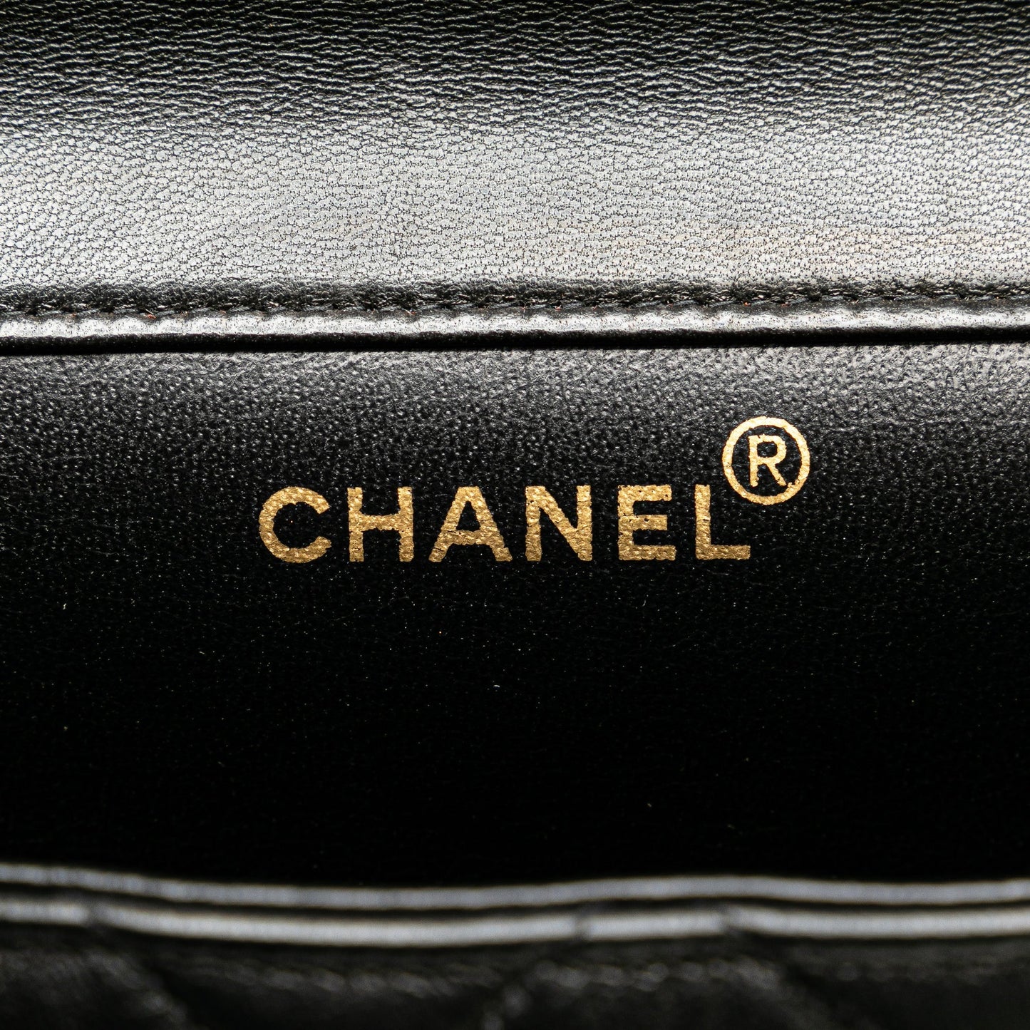 Black Chanel Jumbo Lambskin Double Sided Flap Shoulder Bag