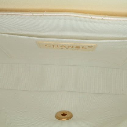 Chanel Sac CC Quilted Lambskin Top Handle Flap
