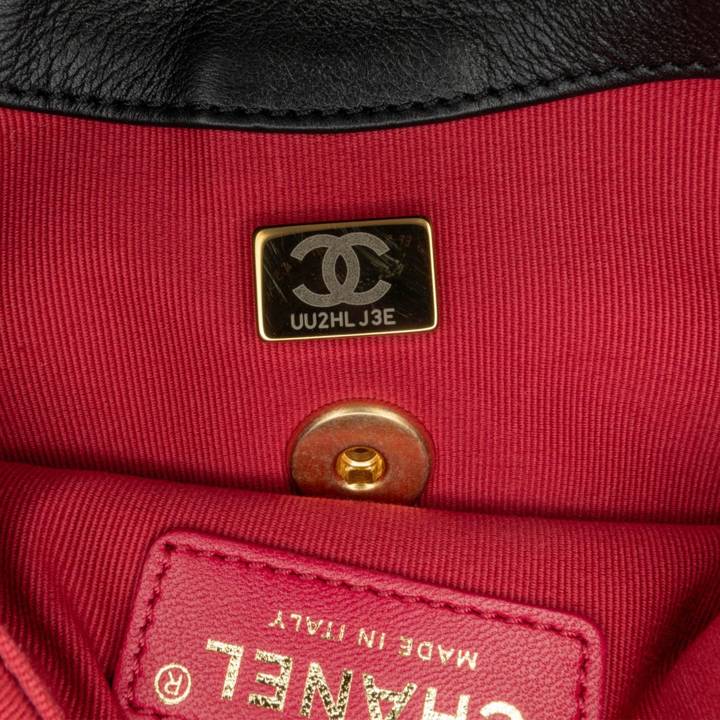 Black Chanel Small Quilted Calfskin Framing Chain Flap Crossbody Bag