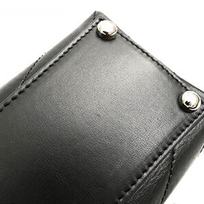 Black Chanel Medium Lambskin Coco Chevron Envelope Flap Satchel
