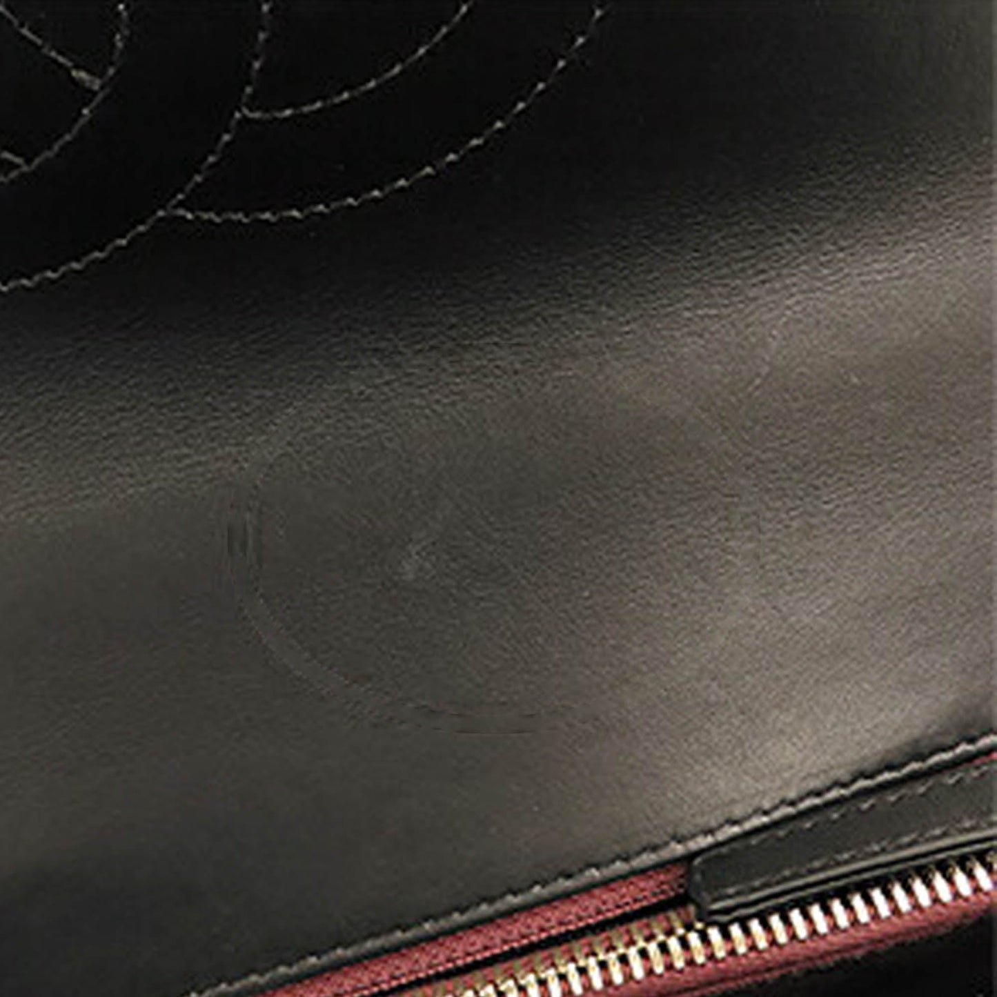 Black Chanel Medium Lambskin Coco Chevron Envelope Flap Satchel