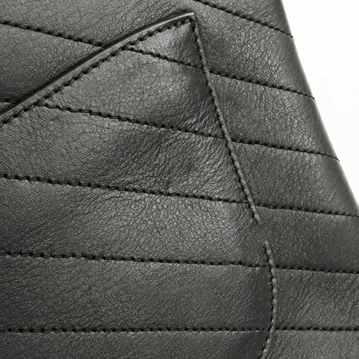 Black Chanel Medium Lambskin Coco Chevron Envelope Flap Satchel