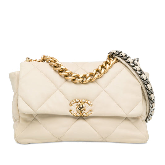 Chanel Sac Large Lambskin 19 Flap