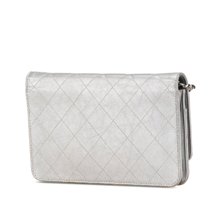 Chanel Sac CC Quilted Aged Calfskin Wallet On Chain