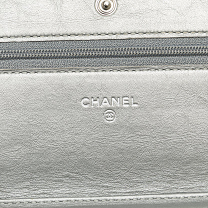 Chanel Sac CC Quilted Aged Calfskin Wallet On Chain