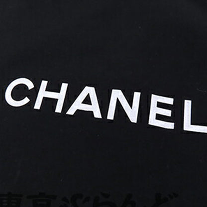 Gray Chanel Large Camellia Printed Canvas Shopper Tote