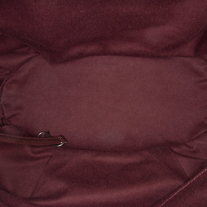 Brown Chanel Quilted Iridescent Calfskin In The Mix Satchel