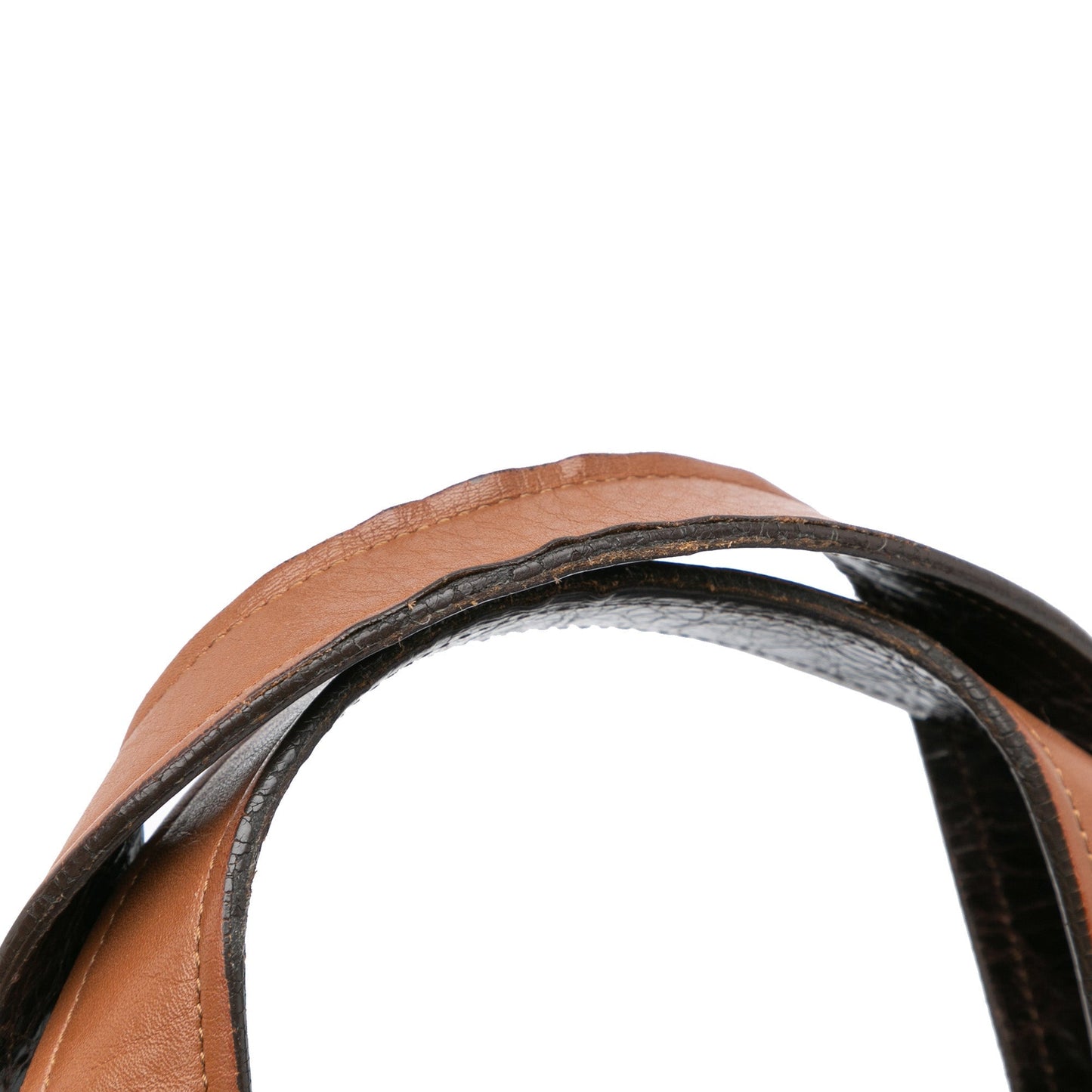 Brown Chanel Quilted Iridescent Calfskin In The Mix Satchel