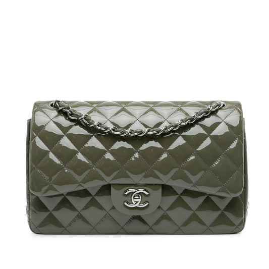 Chanel Sac Jumbo Classic Patent Double Flap