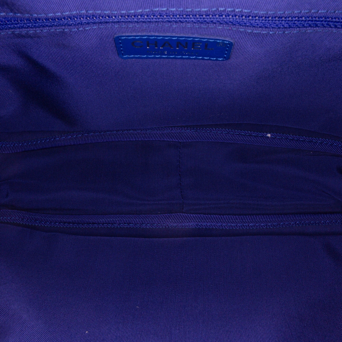 Blue Chanel Small Canvas La Pausa Bay Camera Bag