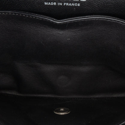 Black Chanel Medium Classic Patent Double Flap Shoulder Bag