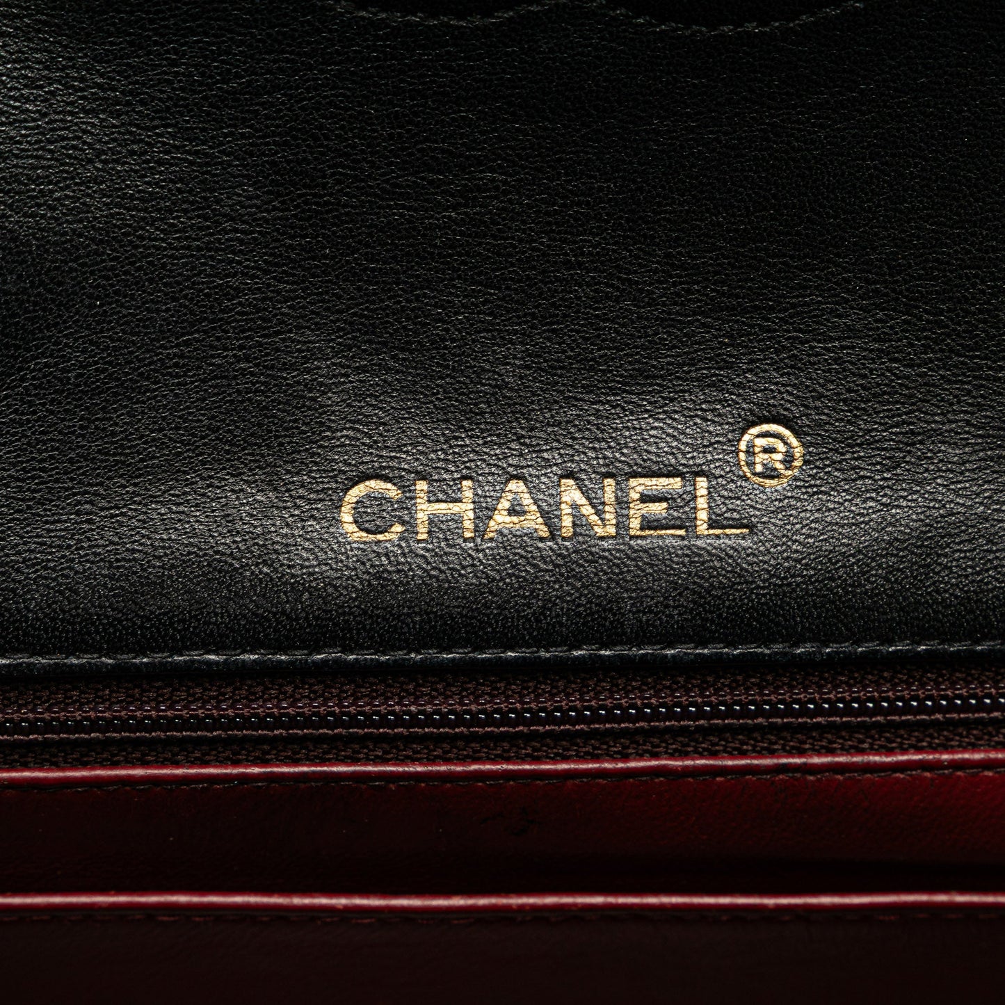 Black Chanel Mini Square Classic Lambskin Single Flap Crossbody Bag