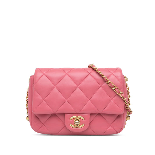Chanel Sac Small Quilted Lambskin Dynasty Flap