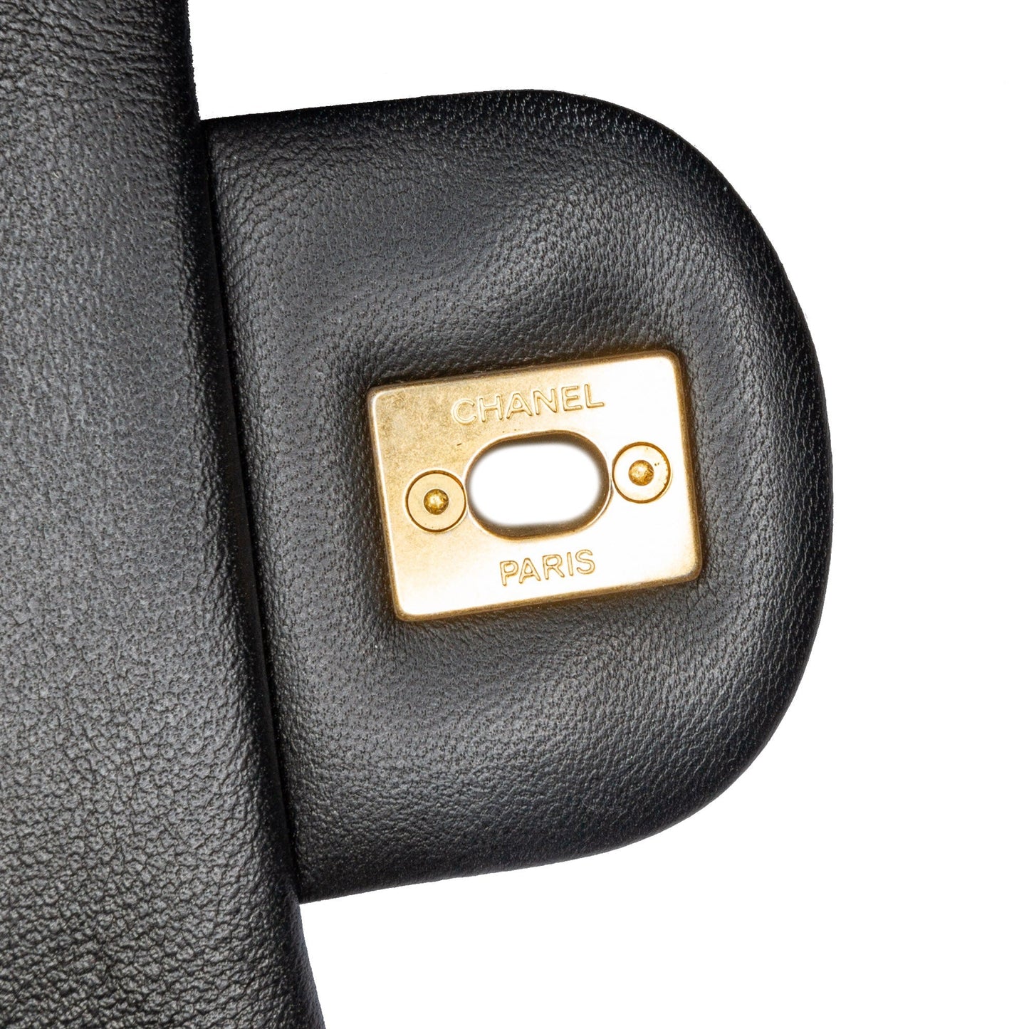 Black Chanel Mini Rectangular Quilted Lambskin Heart Charms Flap Crossbody Bag