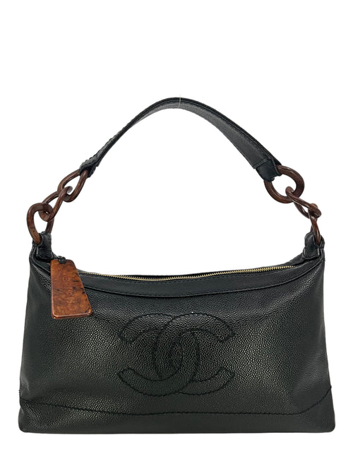 CHANEL Vintage Timeless CC Tortoise Shell Bag