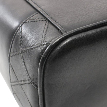 Black Chanel CC Lambskin Vanity Case