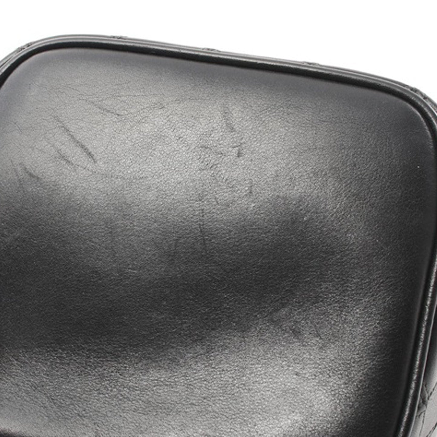 Black Chanel CC Lambskin Vanity Case