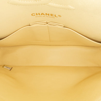 Chanel Sac Medium Classic Fringed Tweed Double Flap