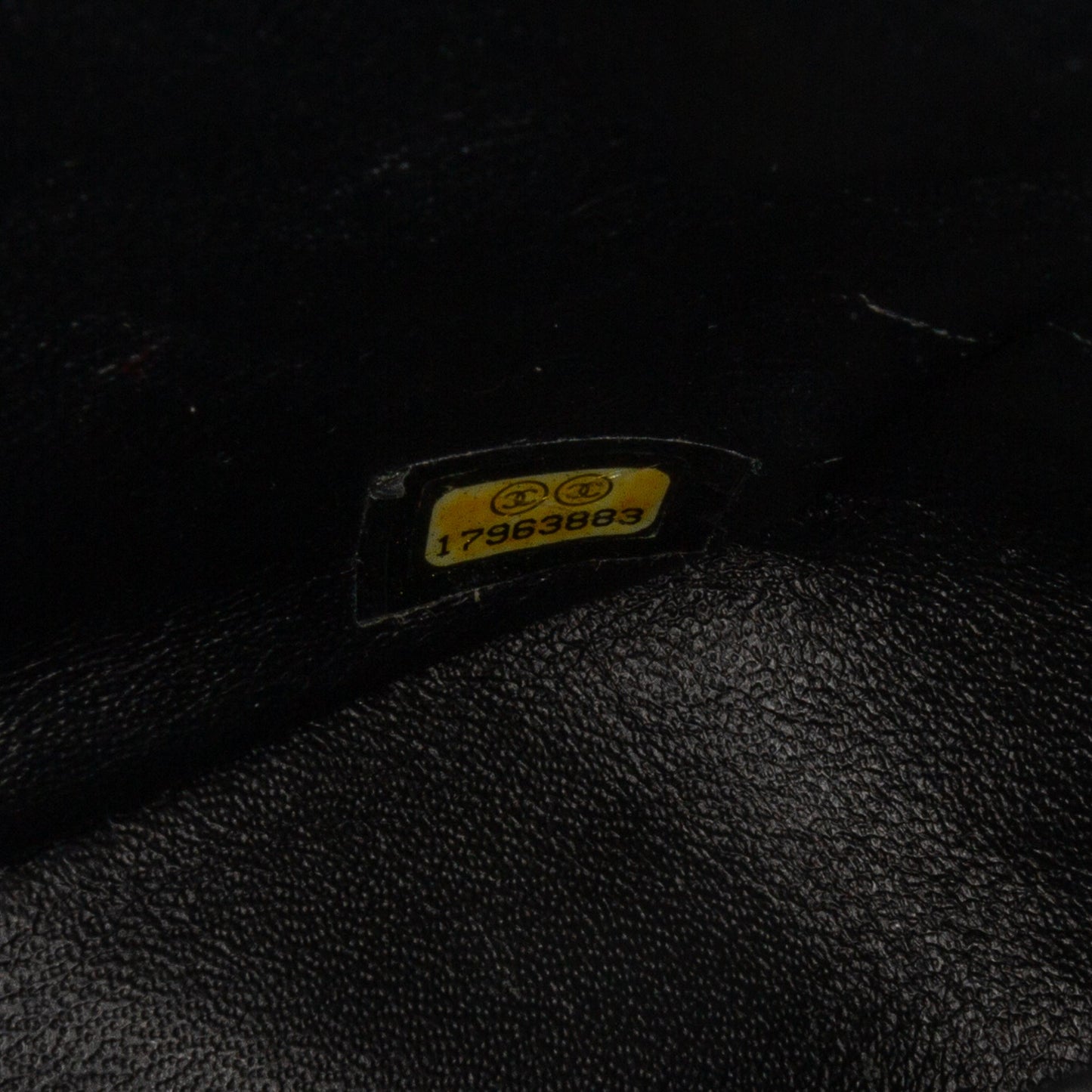 Black Chanel Mini Square Classic Patent Single Flap Crossbody Bag